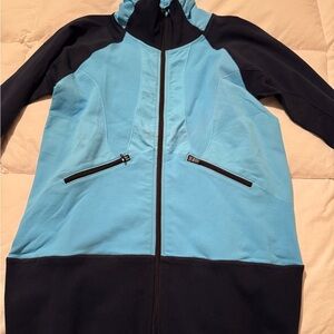 Women's Blue and Navy Jacket